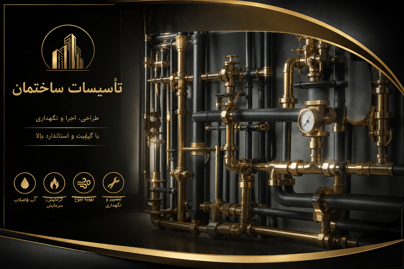 تأسیسات برق و شبکه مکران گارد